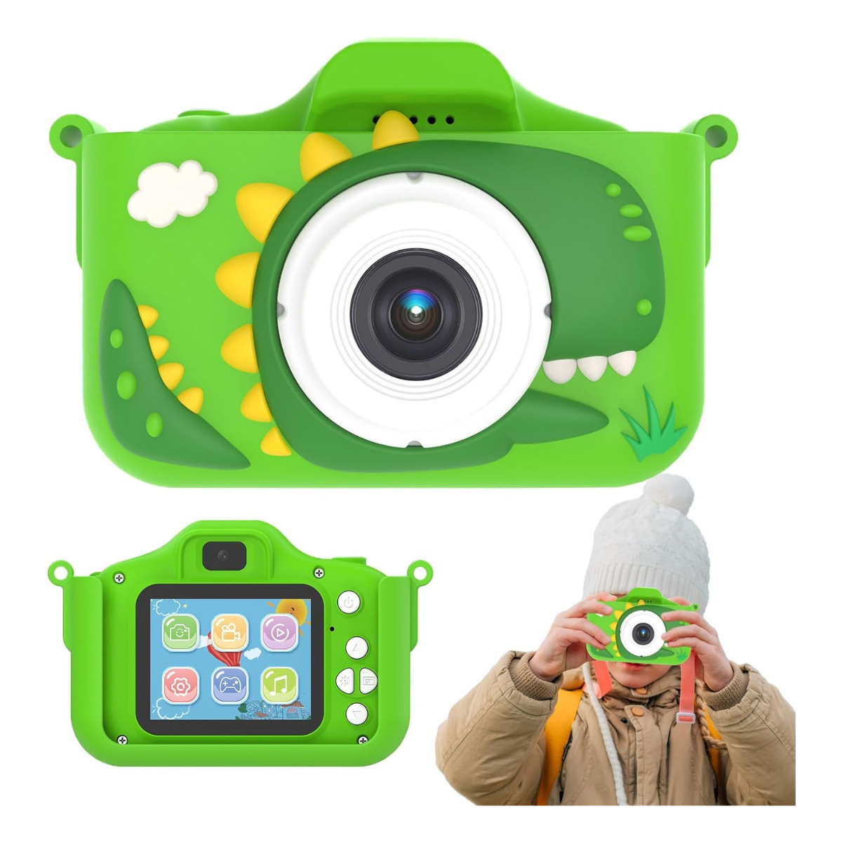 Vista 4 de Camara Infantil Digital - MODELO: ZORRO, COLOR: ROSADO